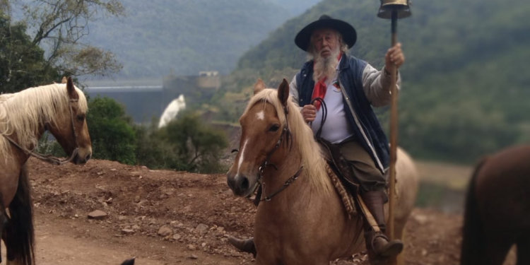 Chama Crioula está em Machadinho e aguarda abertura da Semana Farroupilha