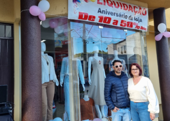 Empresária comemora sucesso em empreendimento do setor de confecções em Piratuba