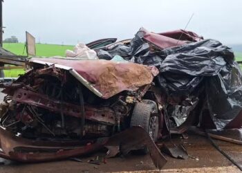 Morador de Getúlio Vargas morre em acidente na ERS-135, em Sertão