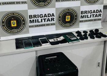 Trio é preso por tráfico e perturbação do sossego em Erechim