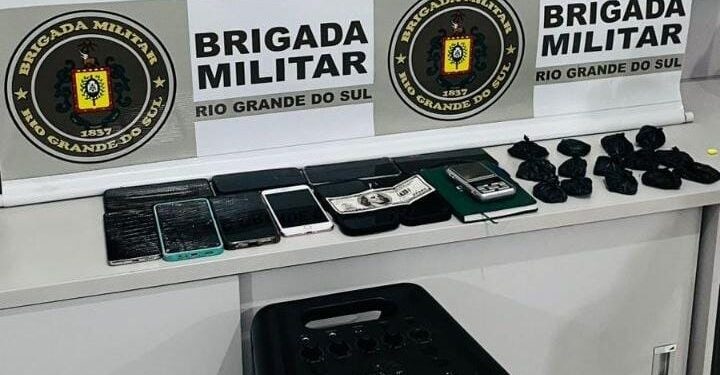 Trio é preso por tráfico e perturbação do sossego em Erechim