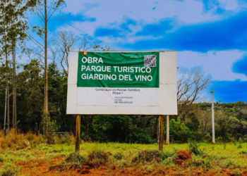 Obras do Parque Giardino Del Vino começam em Maximiliano de Almeida
