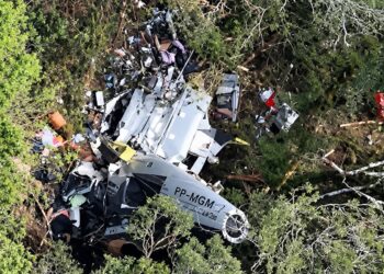 Helicóptero é localizado na Serra de SC; entre as vítimas está Rick da dupla com Renner