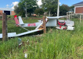 Planador cai perto de aeroporto em Getúlio Vargas, no Norte do RS