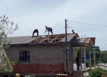 Granizo atinge Estação e deixa mais de 2,4 mil moradores afetados