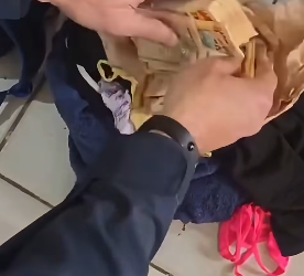 PRF prende quarteto com mais de 11 mil reais em notas falsas na BR-386 em Tabaí